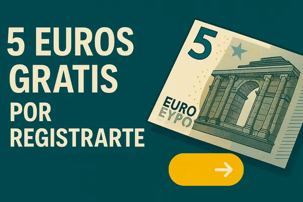 5 euros gratis por registrarte