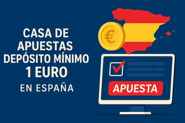 casa de apuestas depósito mínimo 1 euro