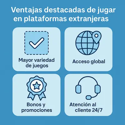 casinos online extranjeros