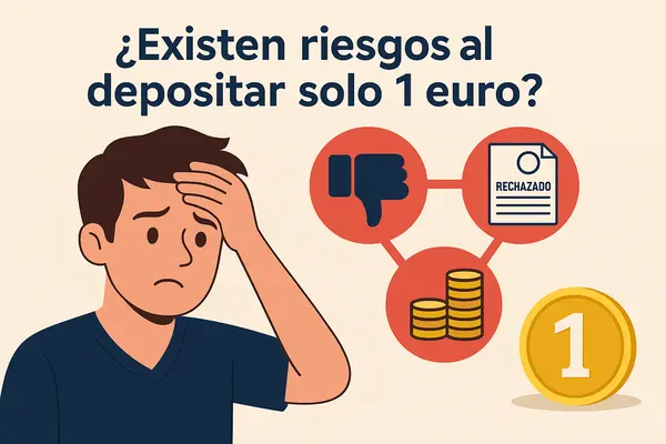 casa de apuestas depósito mínimo 1 euro